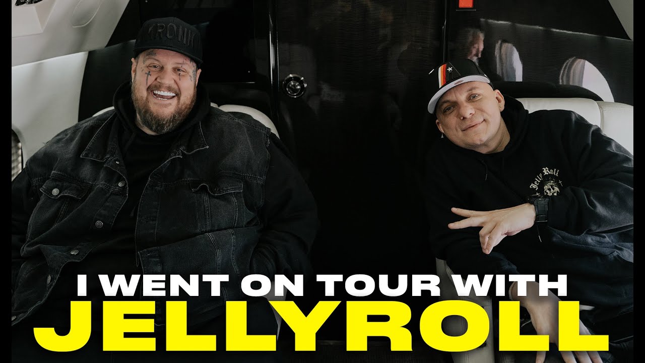 I WENT ON TOUR W/ JELLY ROLL VLOG (Cold Plunging, Hooping, & Life On Tour Bus)