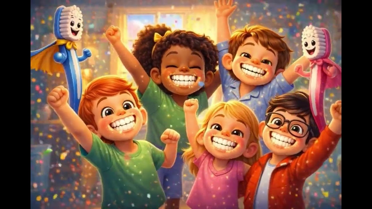🪥Escova, Escova o Dentinho 🦷✨ | Música Infantil Educativa sobre Higiene Bucal