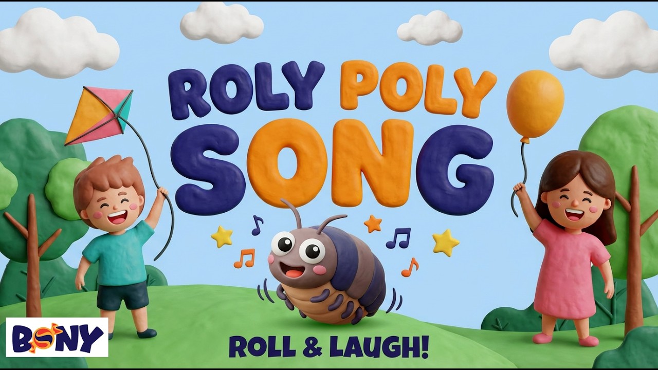 Roly Poly Song | Nursery Rhyme | Kids Songs 🎵🐛