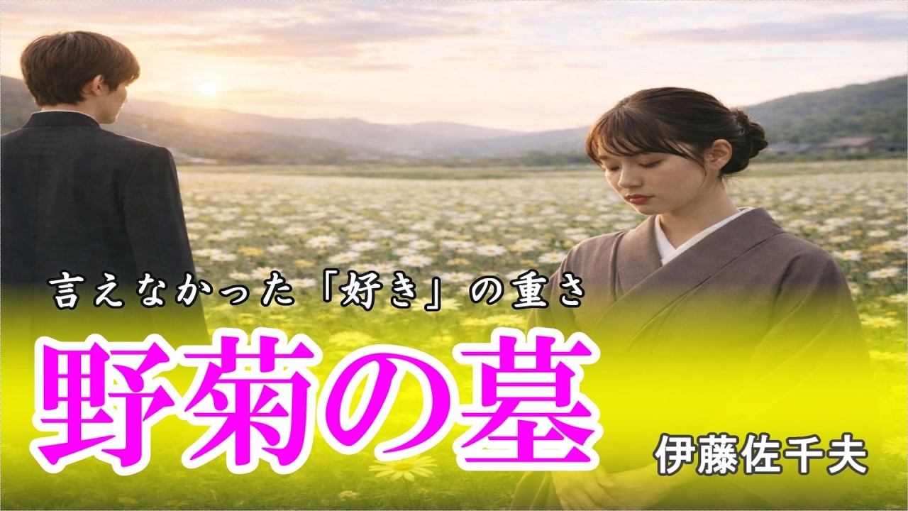 【小説朗読】野菊の墓｜伊藤左千夫【静かな朗読】失われた初恋