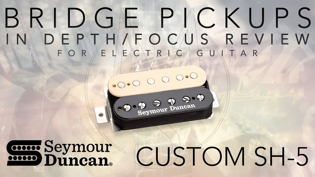 Seymour Duncan CUSTOM SH-5 / TB-5 - Guitar Pickup In-Depth Full Demo Review (bridge)