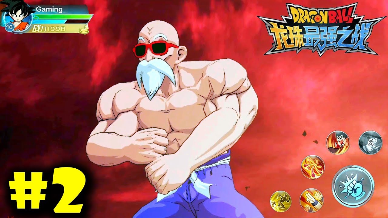 Dragon Ball Strongers Warriors Walkthrough Part 2 [Android/IOS] Muten Roshi