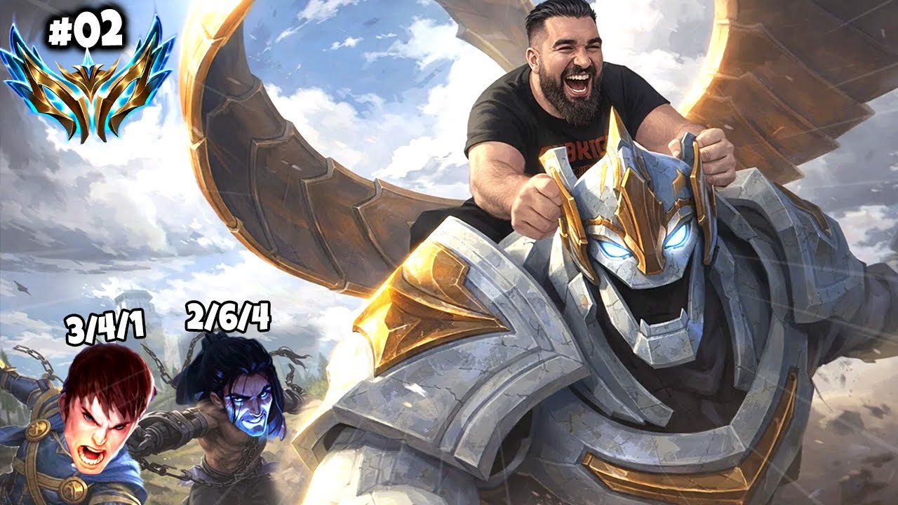 To Camp my Galio Top to SAVE GAREN wasnt a good IDEA 💀💀 Road To Challenger Series #02 | s16 Gameplay