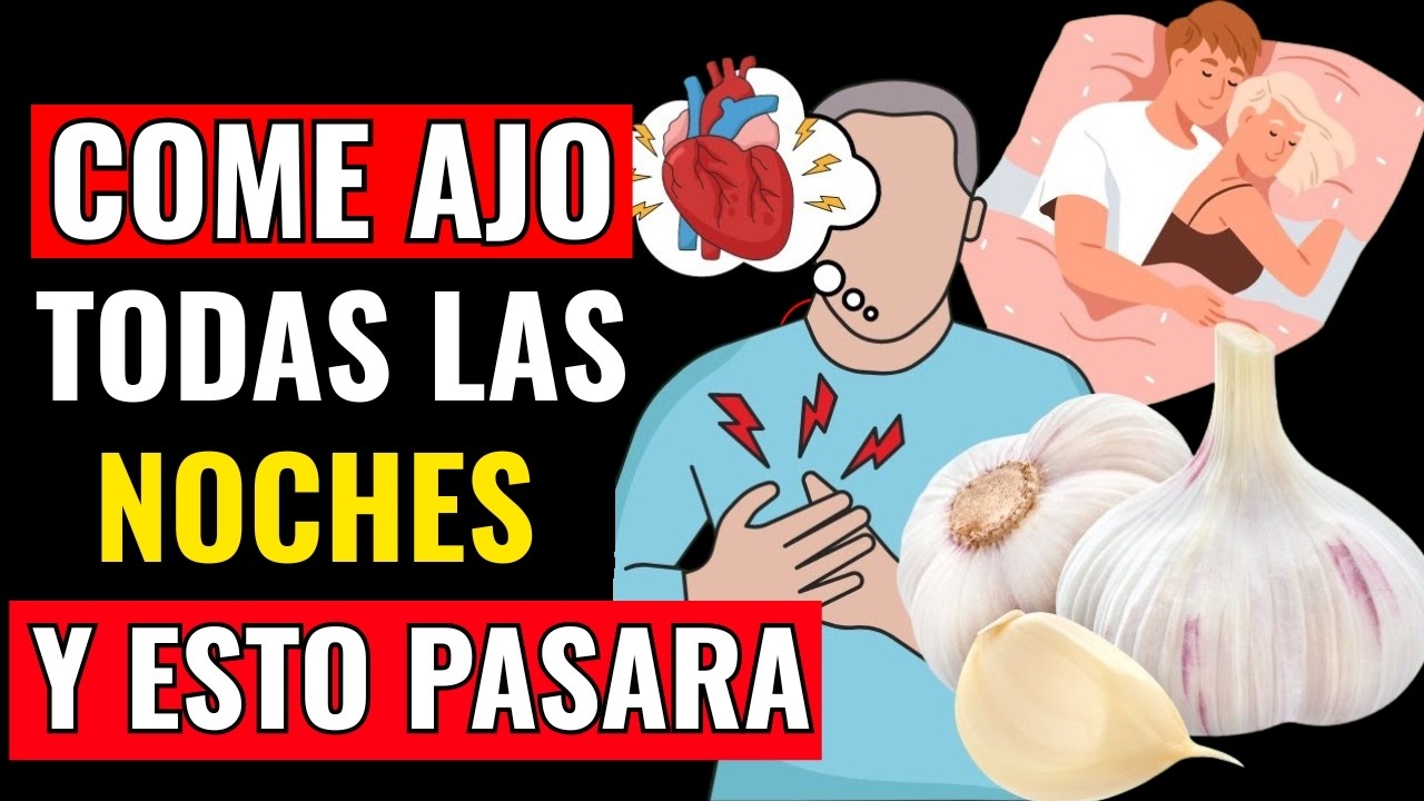 10 Sorprendentes Beneficios del Ajo por la Noche Que Tu Médico No Te Cuenta