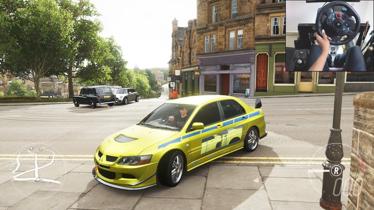 Mitsubishi Evo VIII MR - Forza Horizon 4 | Logitech g29 gameplay