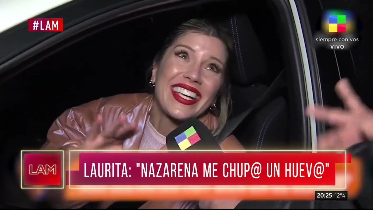 La guerra entre Nazarena y Laurita Fernández: 
