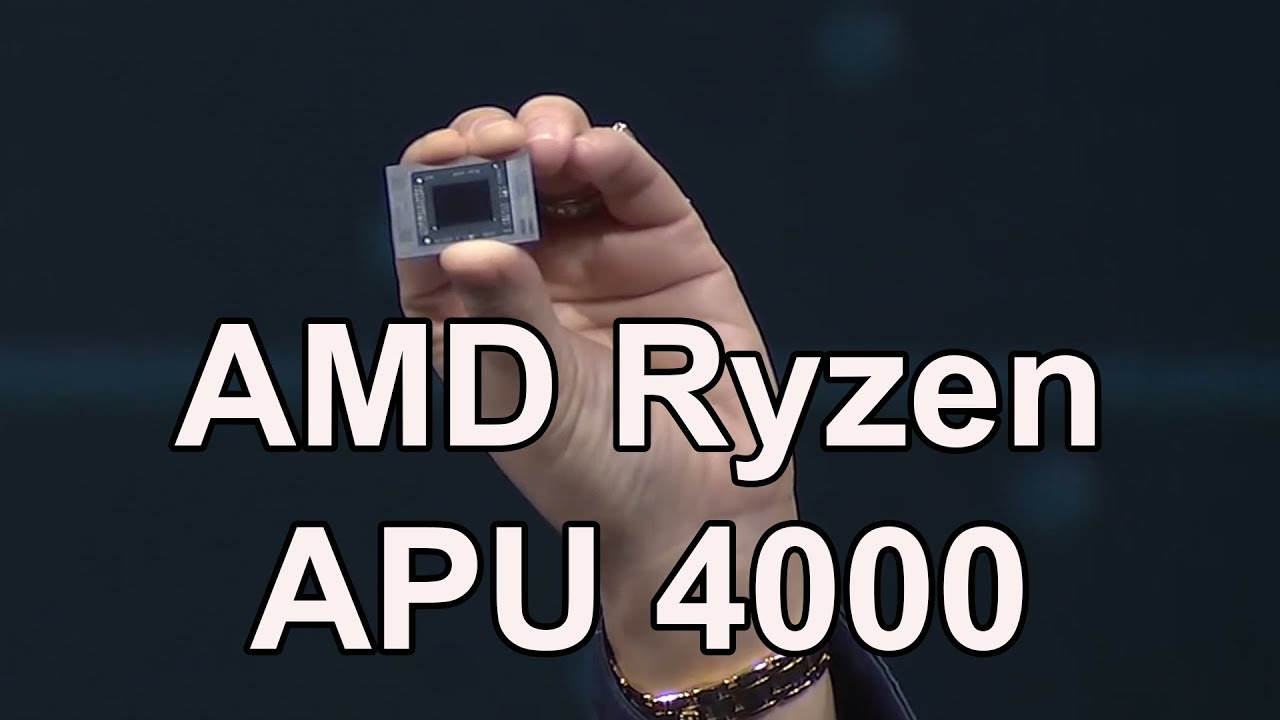 Процессоры AMD Ryzen 4000. Презентация AMD #CES2020 //  #HardNews