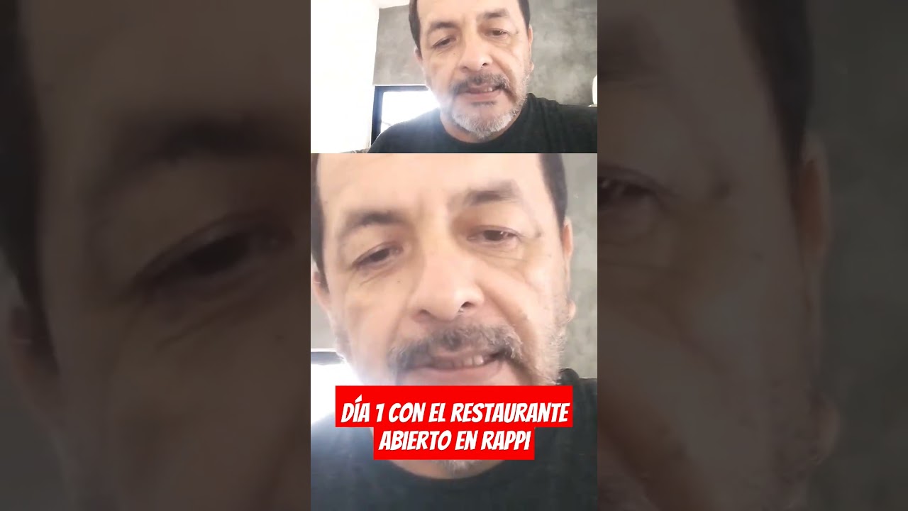 ABRI MI RESTAURANTE EN RAPPI. D&Iacute;A 1. SIN CLIENTES #emprendehoy #negociodecomida #cocinafantasma