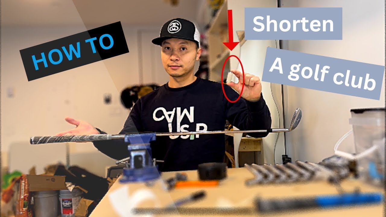 How to shorten a golf club