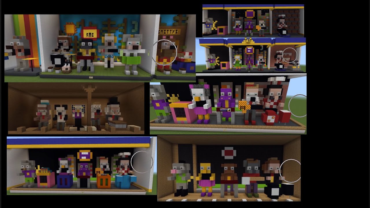 Chuck E Cheese stages | Minecraft