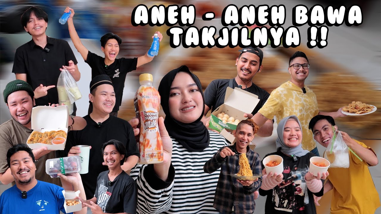 BUKA PUASA SESUAI INISIAL NAMA !! HEBOH KANTOR ANJAY TEAM !!