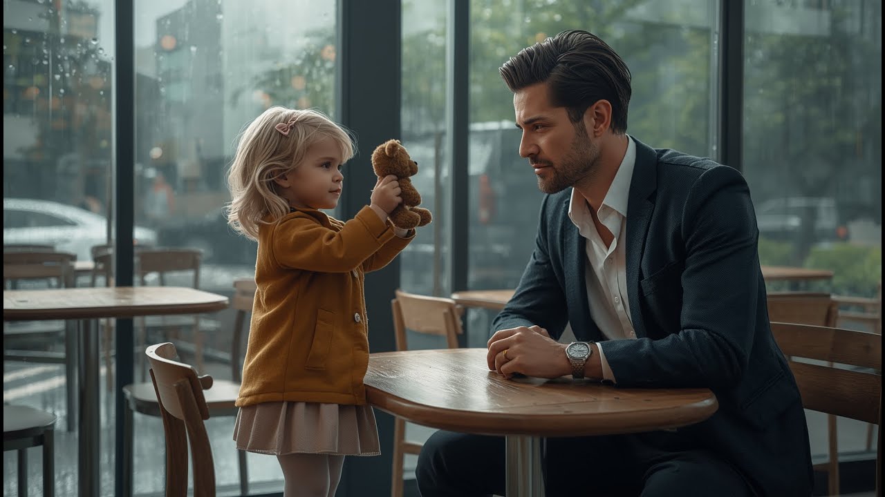 Una niña se acercó a él en el café… sin imaginar quién era realmente