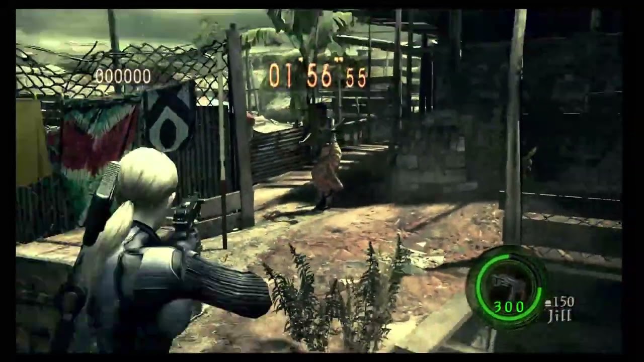 Resident evil 5 gyro control test video (switch 2) BC