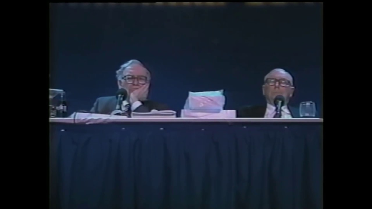 Вопрос от Мониша Пабрая на ежегодном собрании Berkshire Hathaway в 1999 году