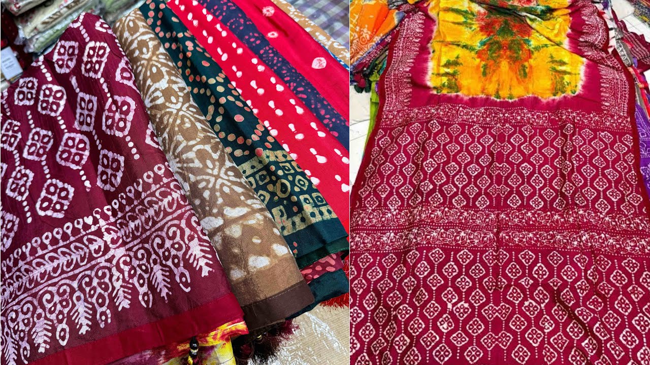 সবচেয়ে কমদামে টার্সেল,পাড় করা এক্সক্লুসিভ সিল্ক বাটিকে শাড়ি,ঈদ,অফিস,ভার্সিটি,ফাল্গুনে পরার মত শাড়ি