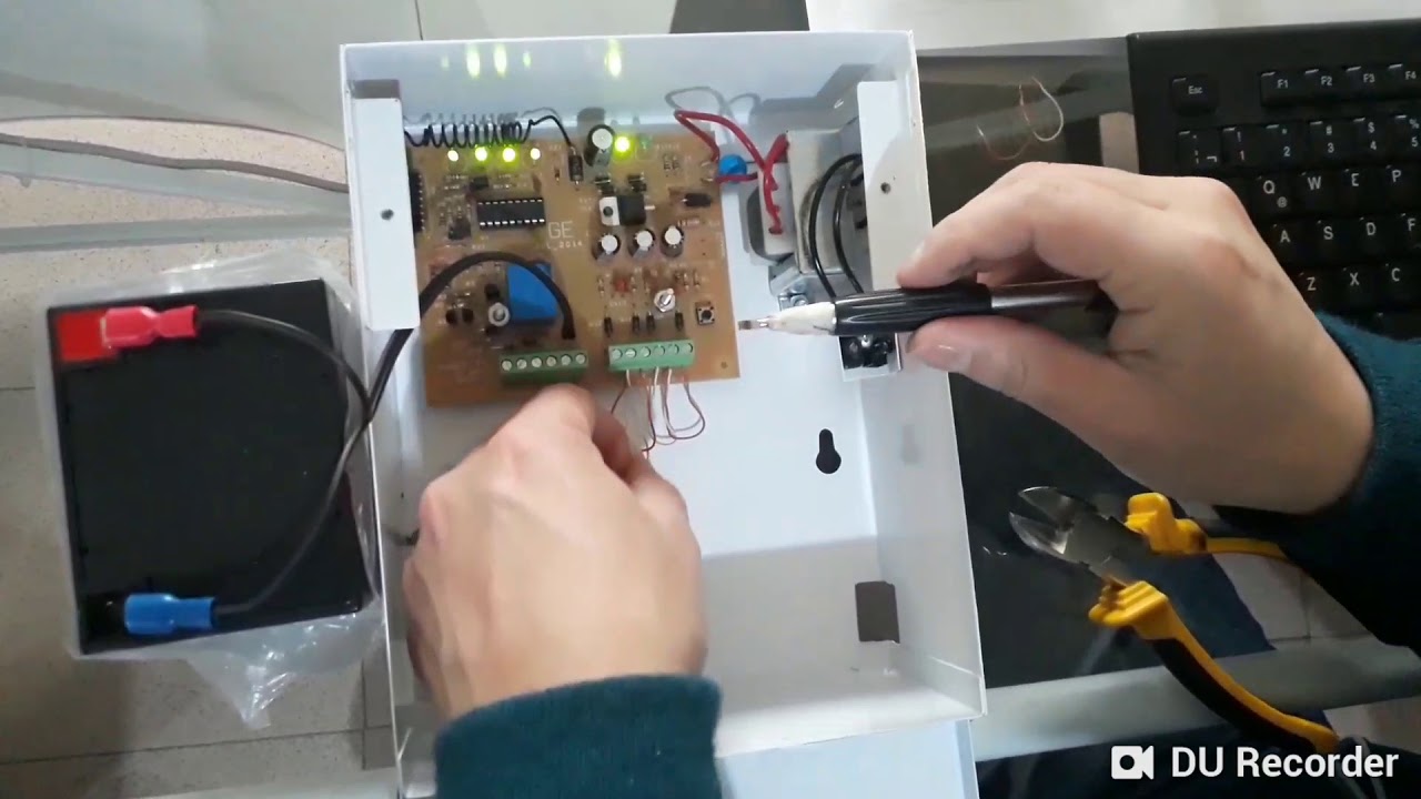 Como hacer la instalación de una alarma para casa de 4 zonas