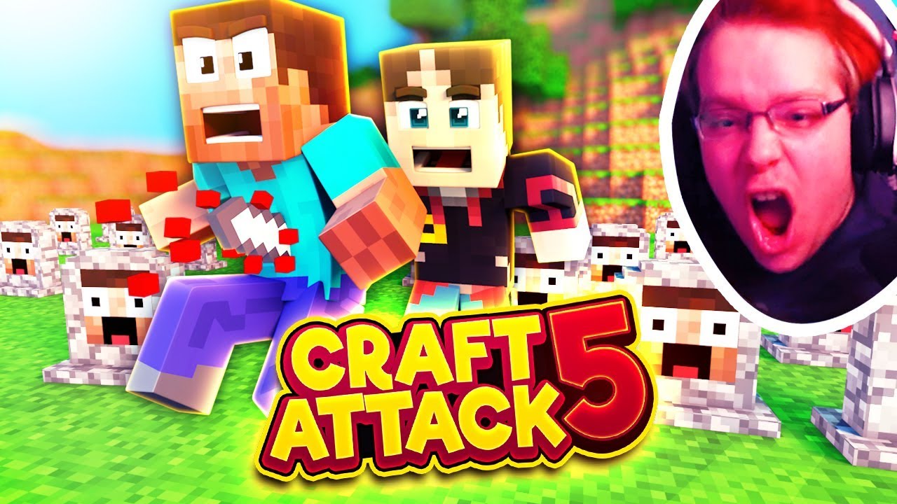 ICH RASTE AUS! - CraftAttack 5 #02 mit BaastiZockt & Ryole | Earliboy