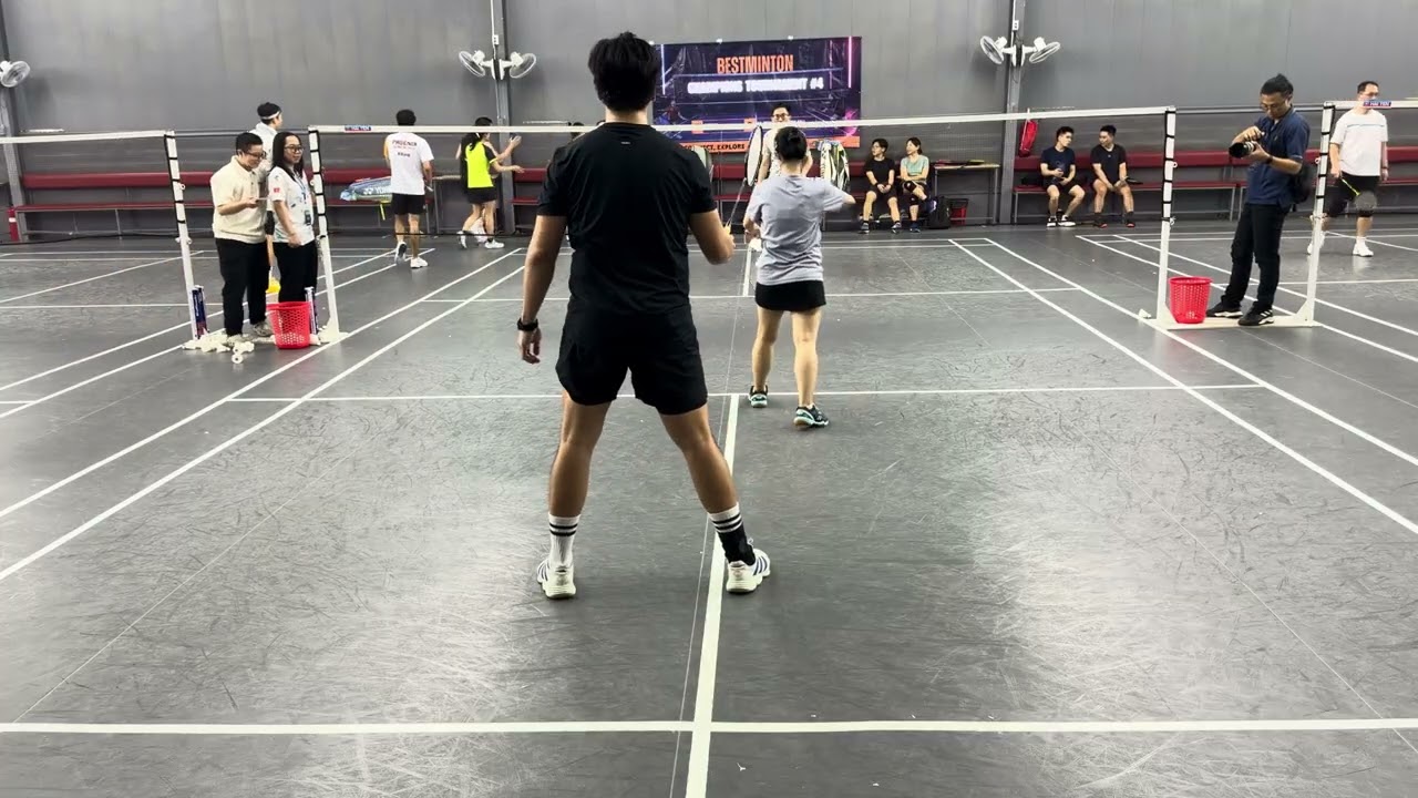 Bestminton Champions #4 Tournament - Semi final - Thomas & Hiền vs NA & Oanh