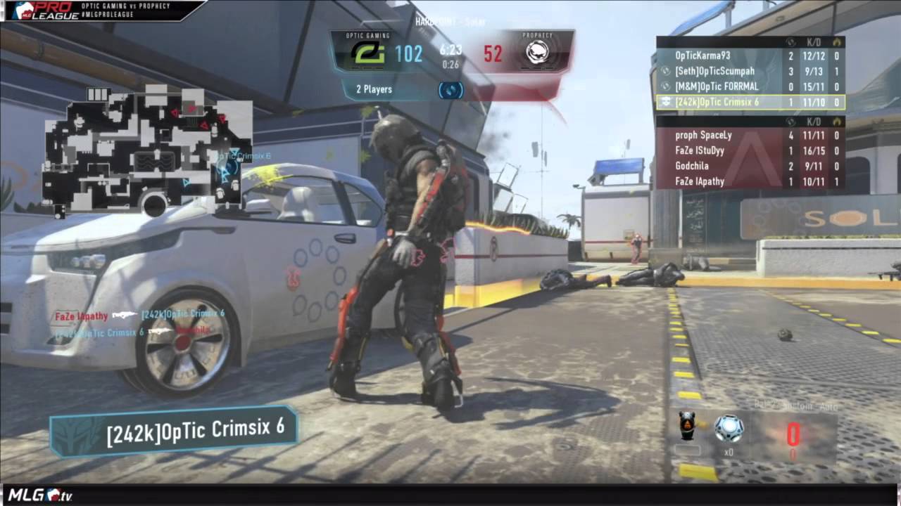OpTic Gaming vs Prophecy - Game 1 - (MLG Pro League - Apr 6th 2015)