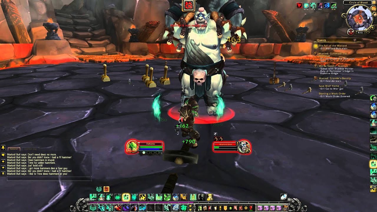 Warlords of Draenor Bugs: Ogre Mating Dance
