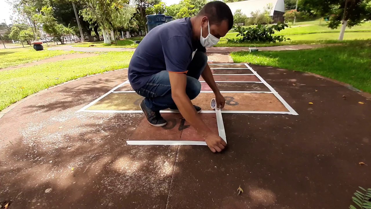 PINTURA  DE AMARELINHA