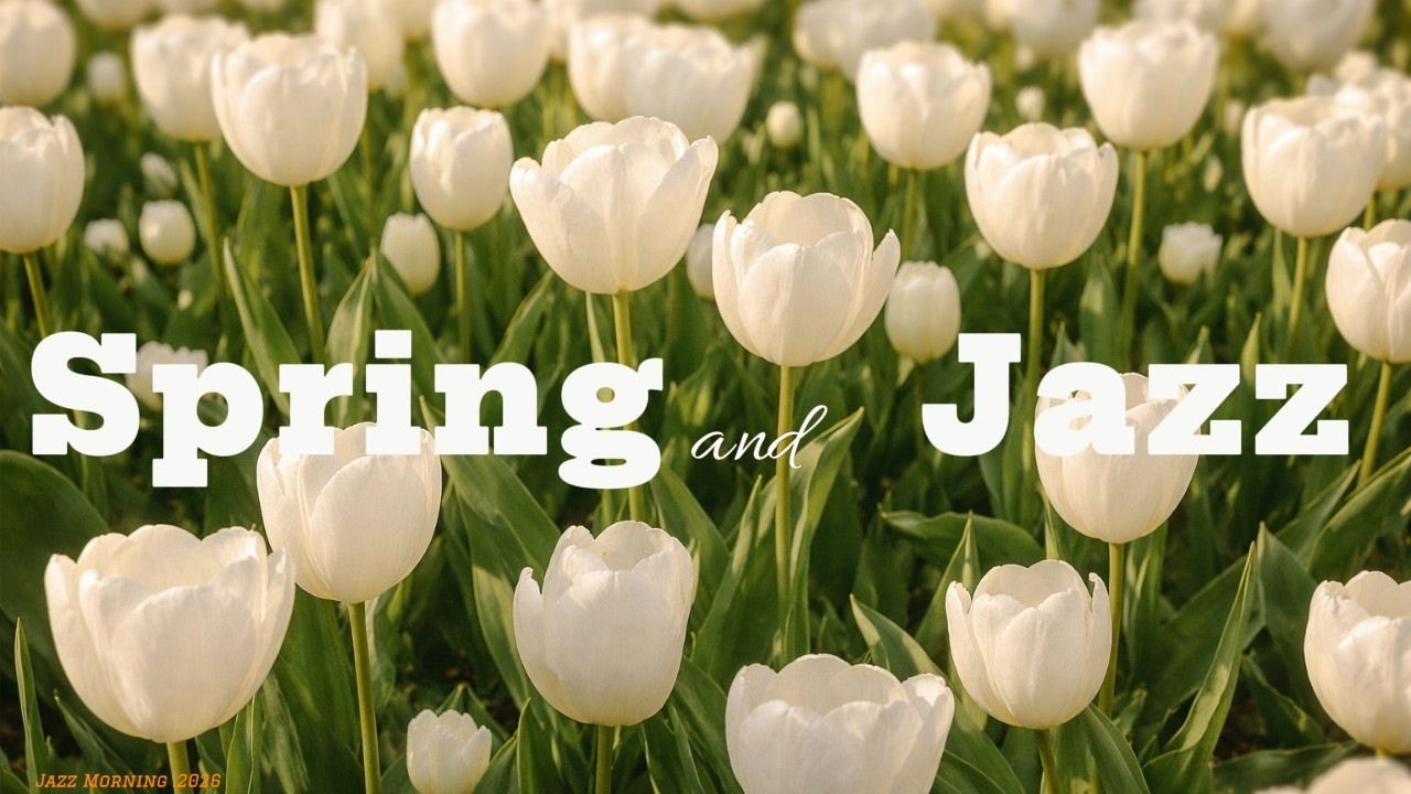 Playlist | Gentle Spring Vibes 🌷 | Fresh Jazz at Medium Tempo for Caf&eacute; Shop | Relaxing Jazz