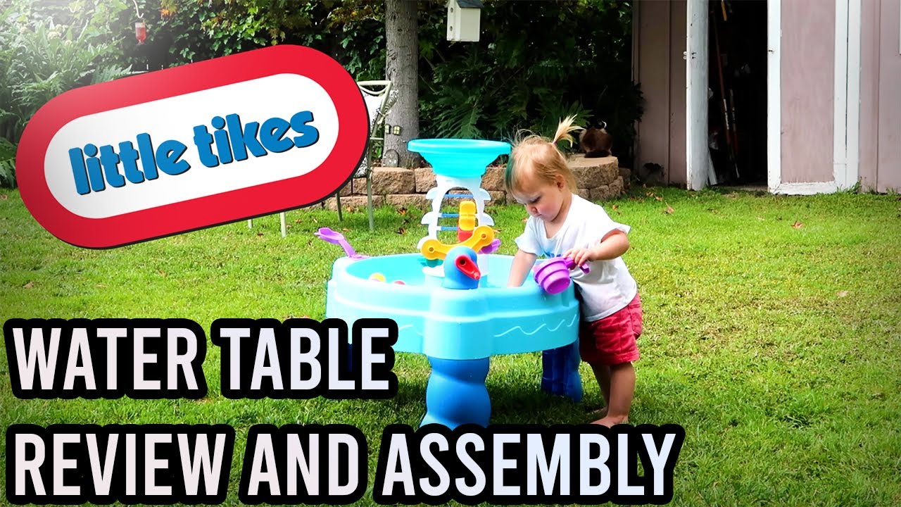 LITTLE TIKES : SPINNING SEAS WATER TABLE ASSEMBLY AND REVIEW; PERFECT FOR QUARANTINE | Tucker Tribe