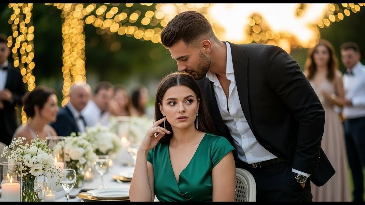 Alleinerziehende Mutter allein auf Hochzeit – CEO flüsterte:„Tu so, als wäre ich dein Ehemann heute“