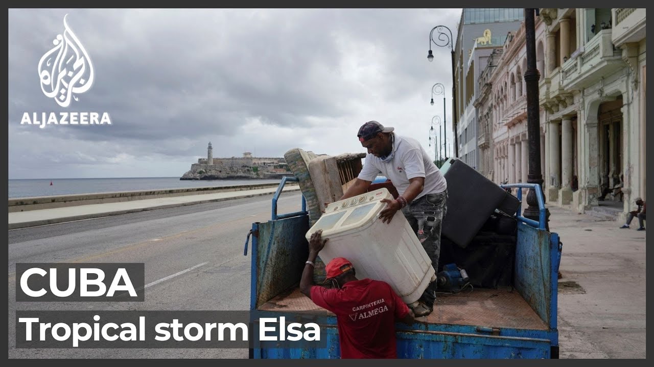 Fast-moving Atlantic Storm Elsa makes landfall in Cuba