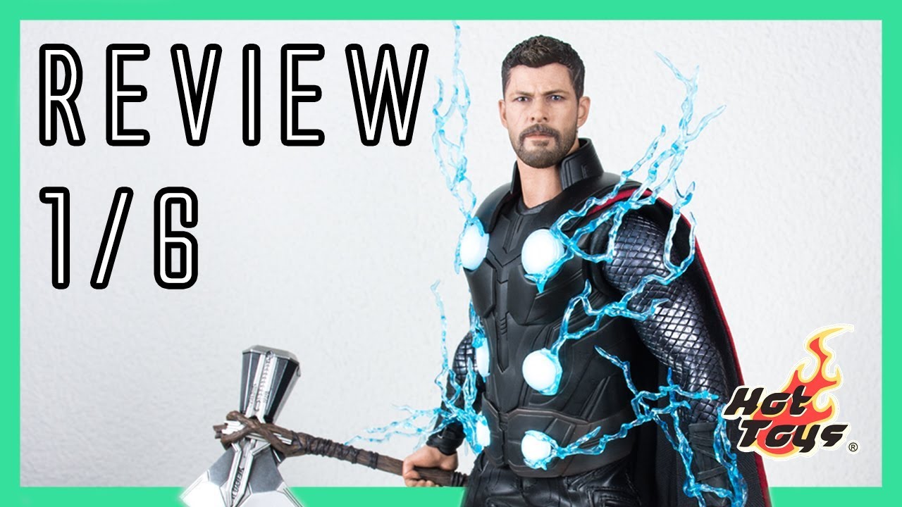 Hot Toys Thor - Avengers: Infinity war - review 1/6 MMS474 incl. UV effect demo