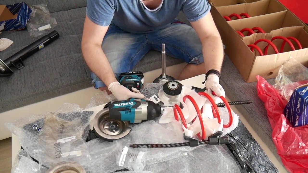 BMW E46 Einbau von Bilstein Fahrwerk und Eibach Sportfeder