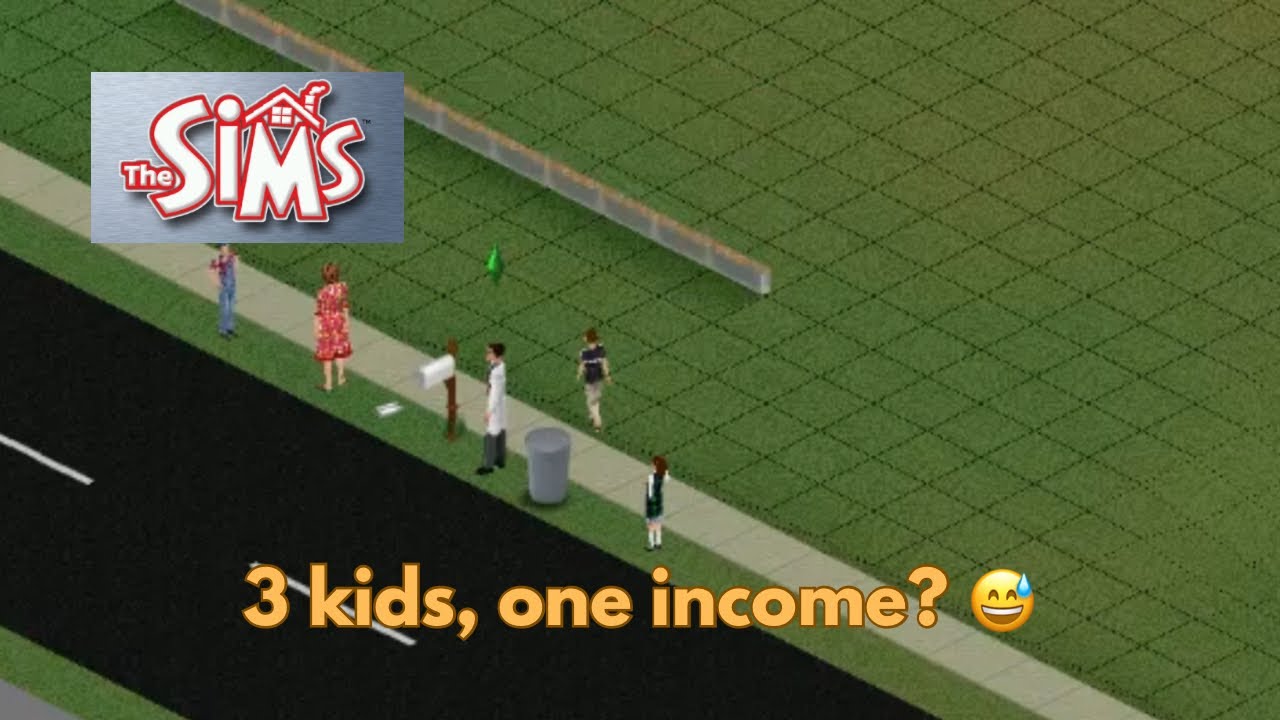 Sims 1 Long Play - Raising a Large Family from Scratch (No Commentary)