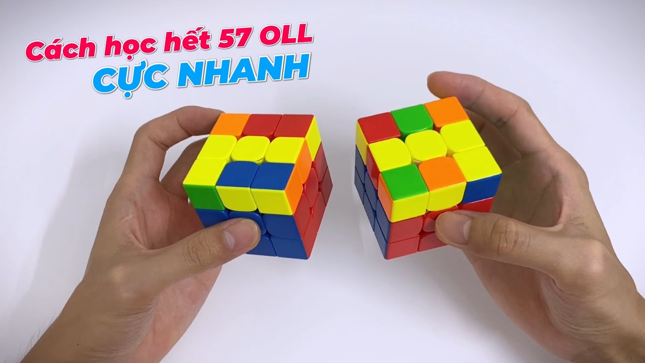 Cách học hết 57 OLL - CỰC NHANH