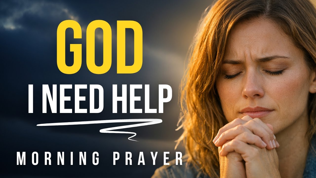 When Your Strength Runs Out, Whisper This | God, I Need Help Today Prayer for Peace and Courage