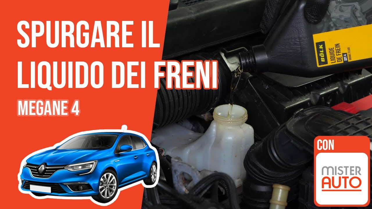 Spurgare il liquido dei freni Megane 4 🚗