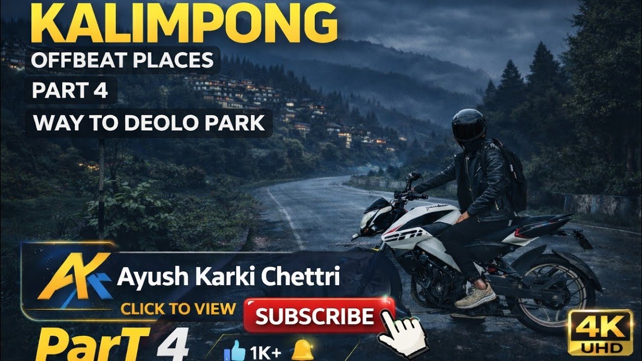 ✅ Part 5 | Kalimpong Offbeat Places | Deolo Park Jada Paragliders Pani Dekhiyo 😲 Ayush Karki Chettri