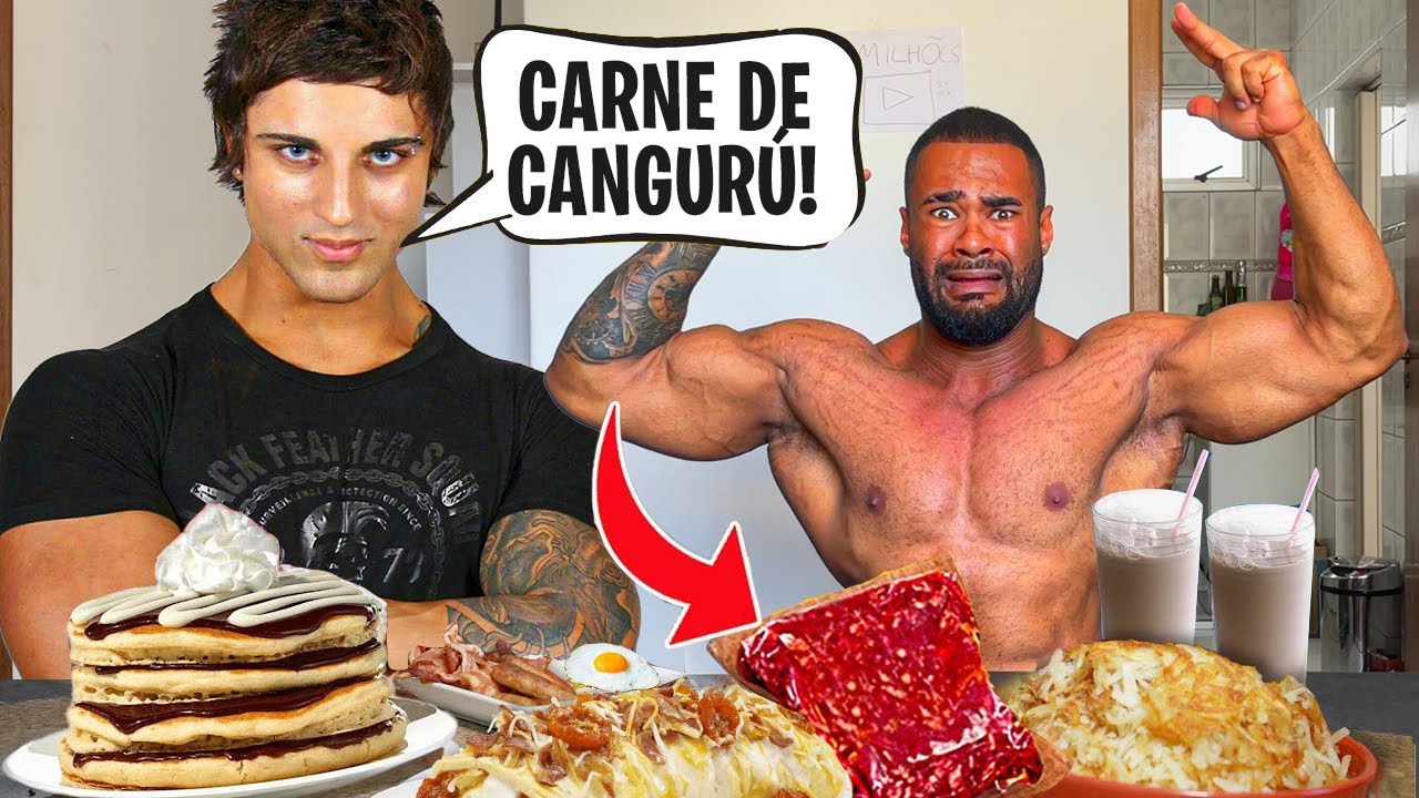 SOBREVIVI A DIETA DO ZYZZ PRA VIRAR UM DEUS DA ESTÉTICA!