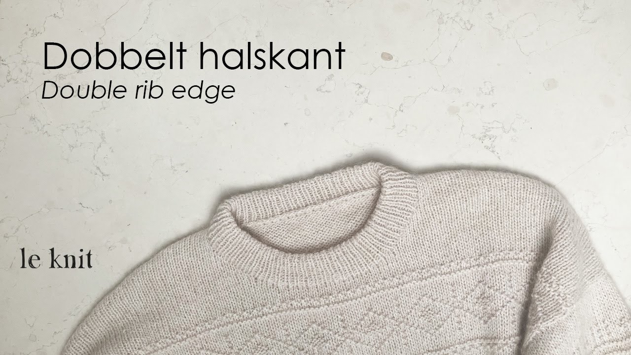 Dobbelt halskant