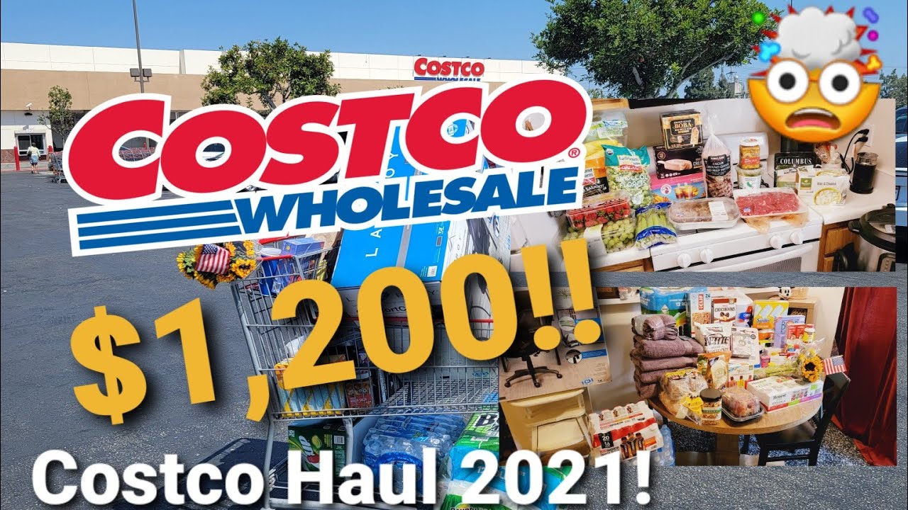 MASSIVE $1,200 COSTCO HAUL!! 🤯 JULY 2021 COSTCO HAUL WITH PRICES!  *NEW Items! || Biggest Yet!!