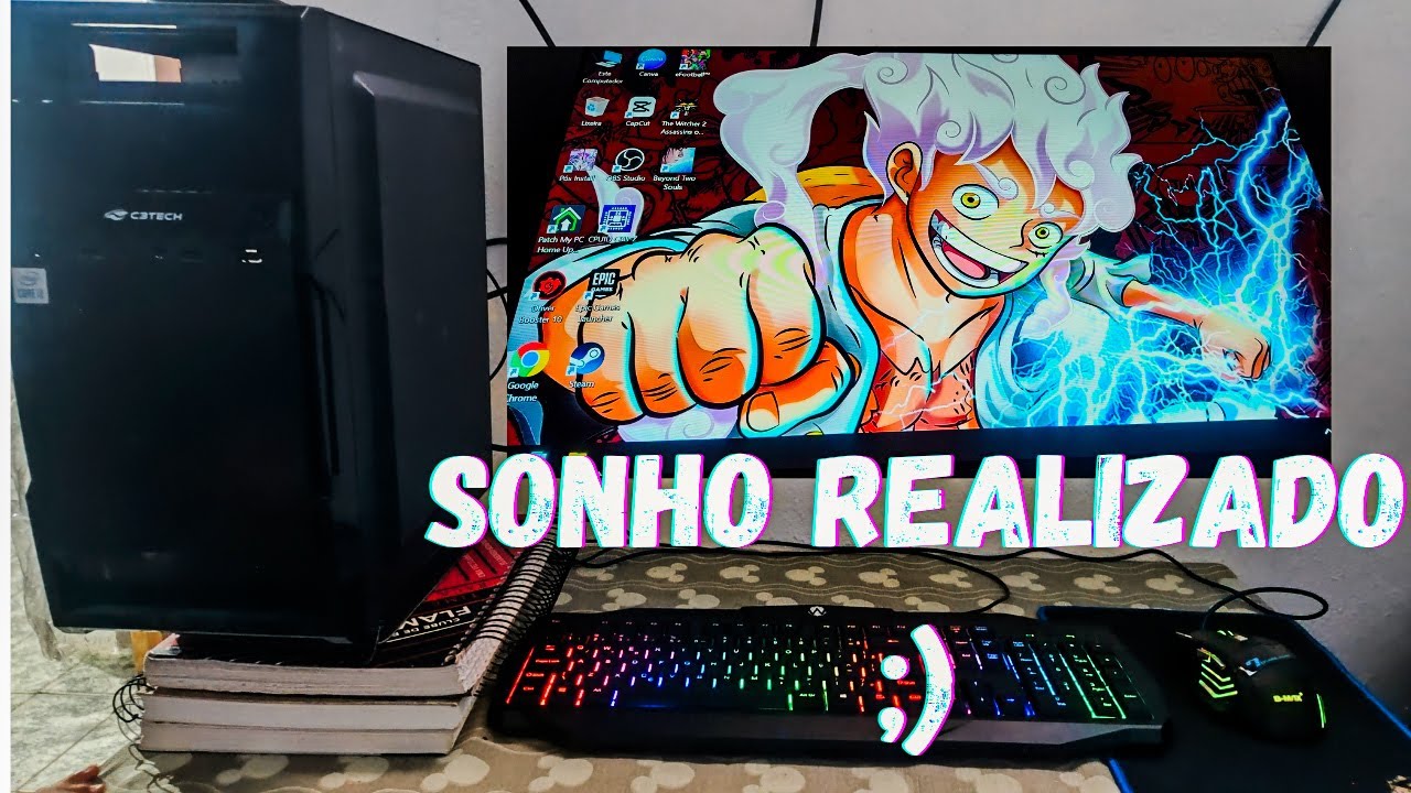 Meu primeiro pc gamer de 1000R$