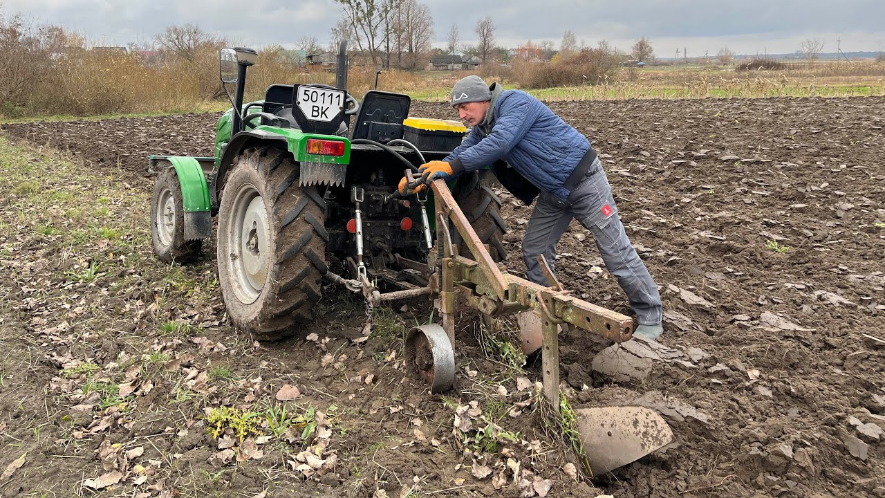 Осіння оранка DW404 з плугом 2 по 30! Розпаковка автоклава  «А 32 electro”