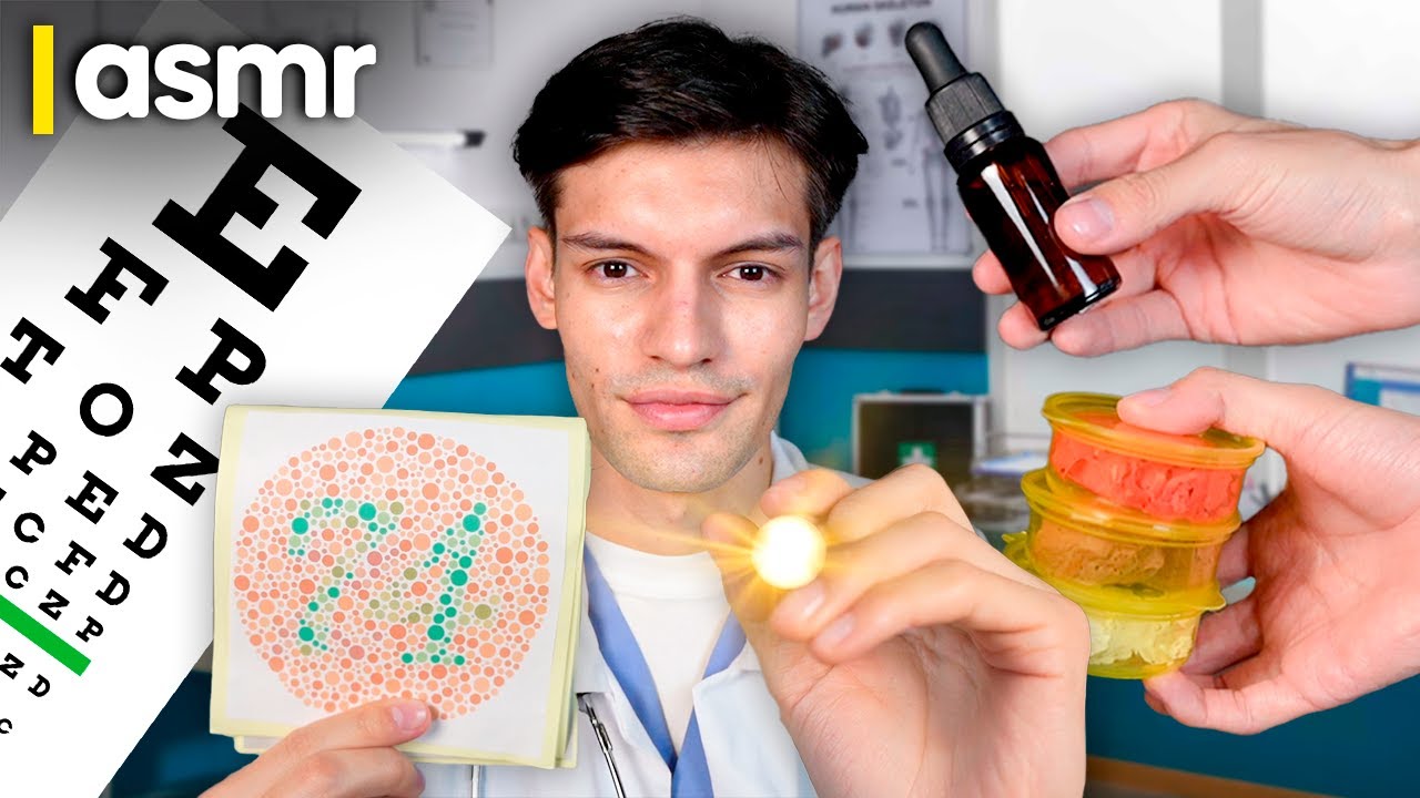 ASMR Roleplay Español | Prueba de Nervios Craneales para Relajarte