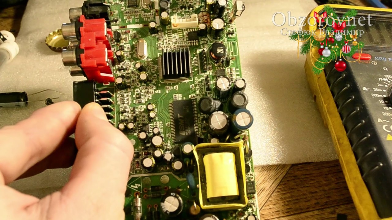 Ресивер Orton X80 не включается