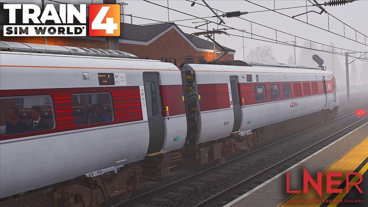 Train Sim World 4 - New Volumetric Fog | Newark Northgate to Peterborough Passenger Mode