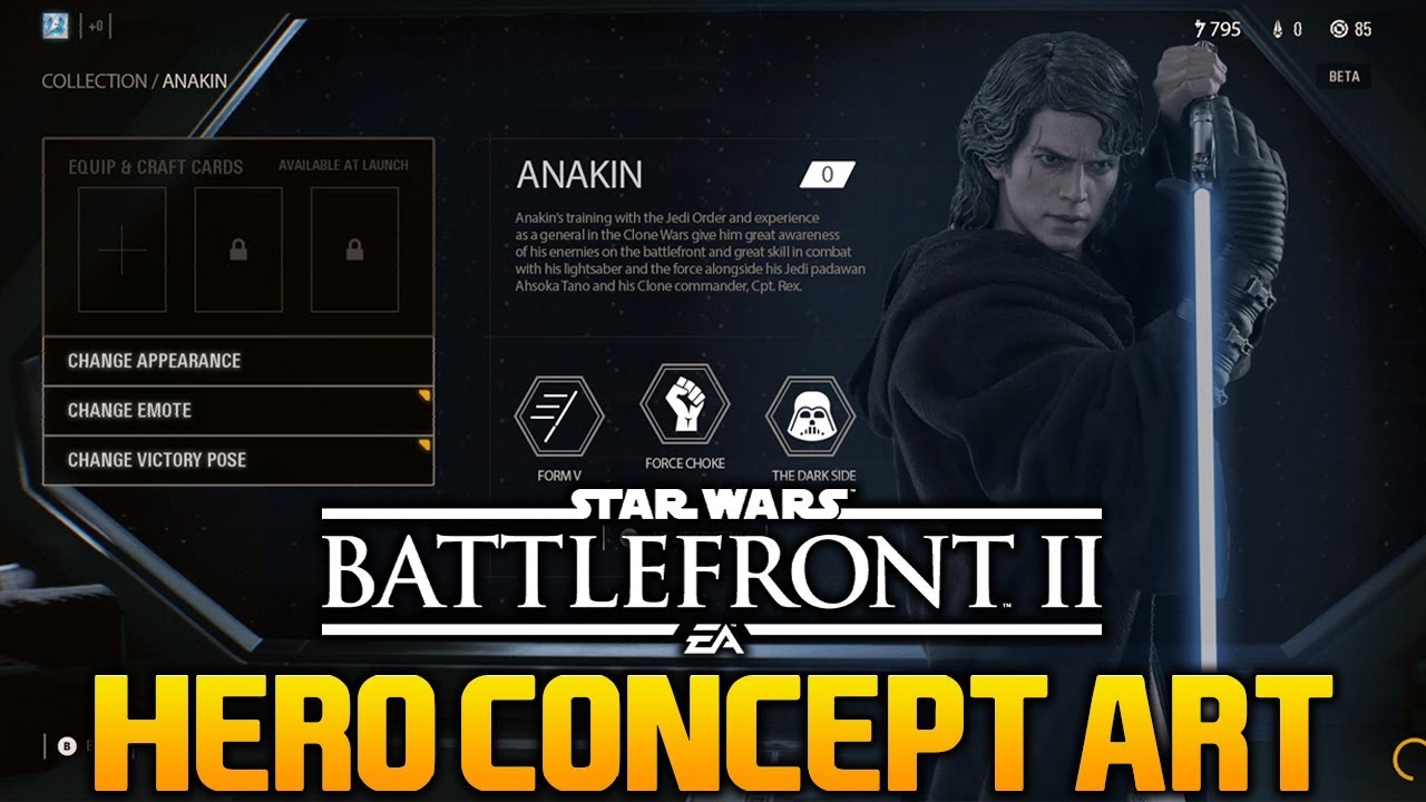 HERO CONCEPT ART: Star Wars Battlefront 2 Fan Made Concept Art