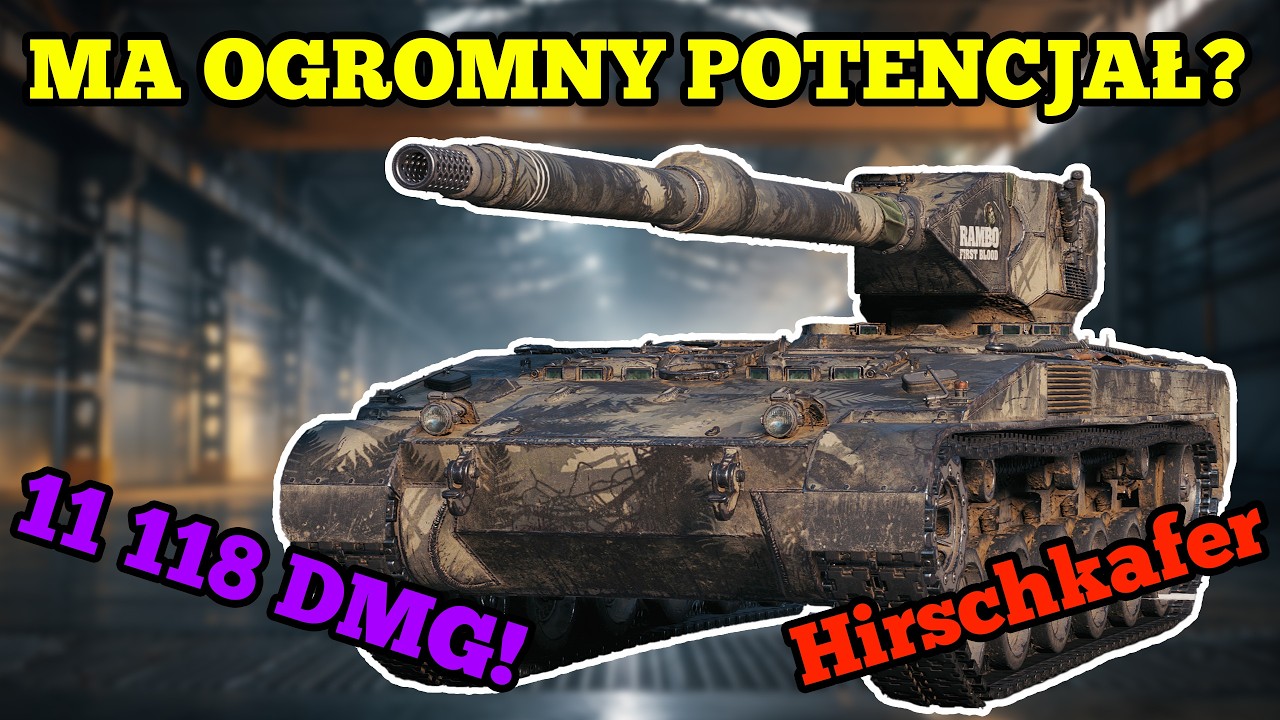 Hirschkafer does 11,000 damage on Ruinberg. It's a city map, and he still dominates the battle!
