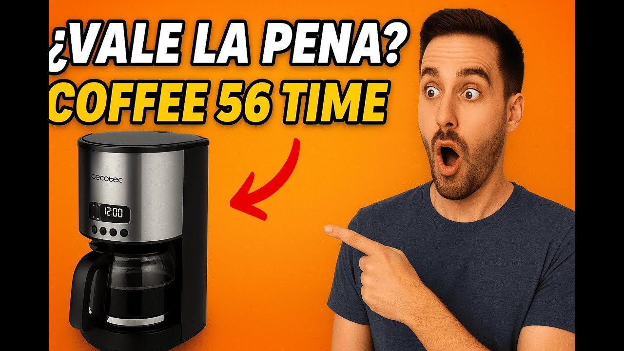 ¿Vale la pena la Cecotec Coffee 56 Time? ☕ Cafetera de goteo