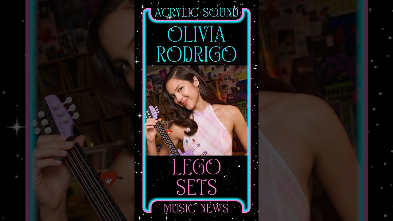 Olivia Rodrigo выпускает наборы LEGO