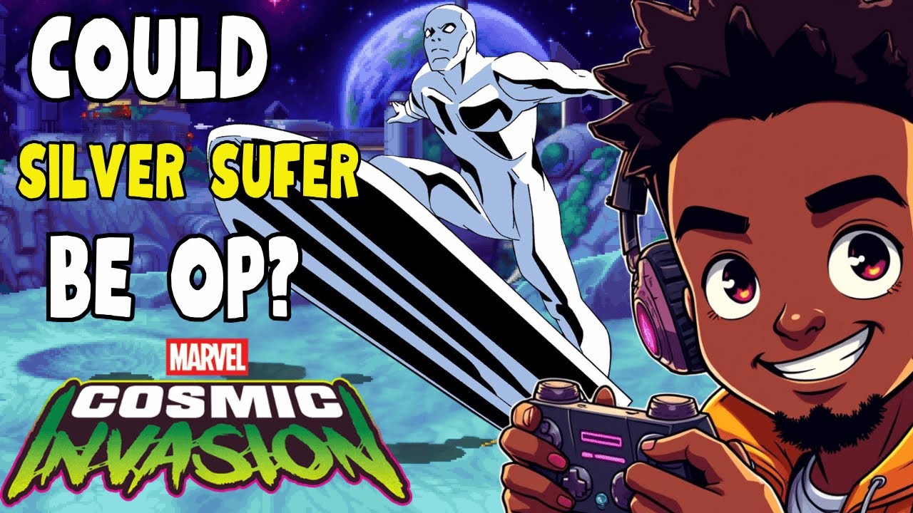 Marvel Cosmic Invasion Silver Surfer Gameplay – Silver Surfer Is ABSOLUTELY BROKEN 🤯⚡