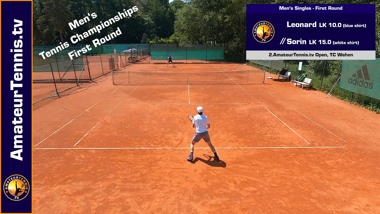 Amateur Tennis LK Tournament | Leonard vs. Sorin | 1st Round | LK 10.0 vs LK 15.0 (NTRP 4.0)